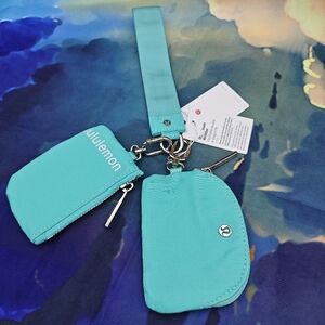 Lululemon Blue Wristlet